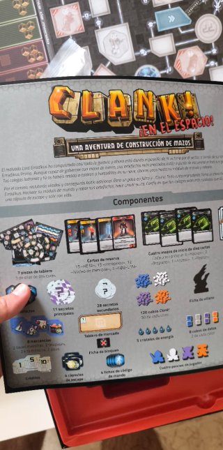 Clank! En el Espacio Devir SIN ABRIR CARTAS