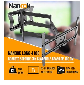 Soporte de Pared para TV Nanook 4100