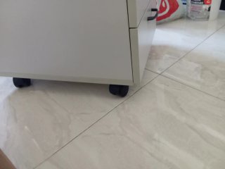 Cajonera de escritorio blanca