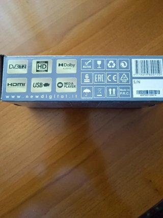 Receptor TDT HDMI NEW DIGITAL T2 007
