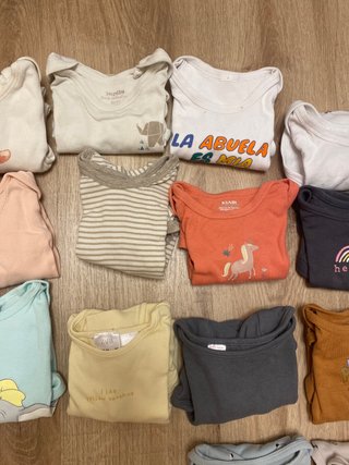 Lote 17 Bodies Bebé Manga Larga