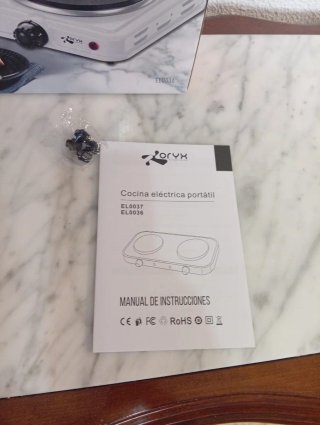 Cocina Eléctrica Portátil Oryx 1000W