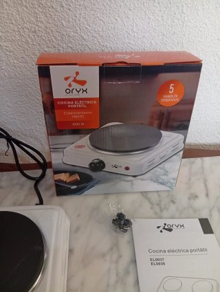 Cocina Eléctrica Portátil Oryx 1000W