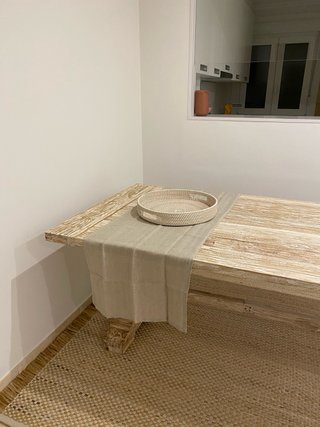 Mesa Rústica Madera Maciza Comedor