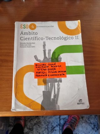 Diversificación Ámbito Científico - Tecnológico II