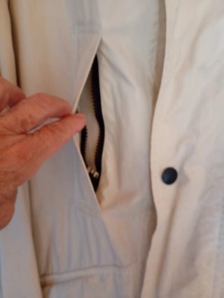 Chaqueta náutica impermeable sin estrenar