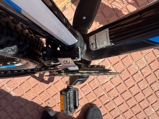Bicicleta Trek 4700 Negra y Azul