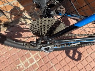 Bicicleta Trek 4700 Negra y Azul