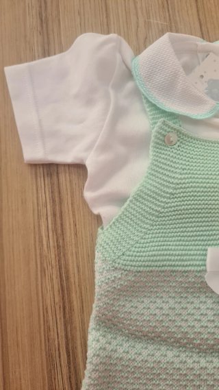 Conjunto Primera Puesta Bebé Mint