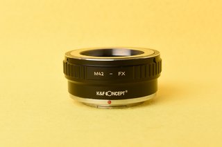 Adaptador K&F Concept lentes M42 a FX (Fujifilm X)