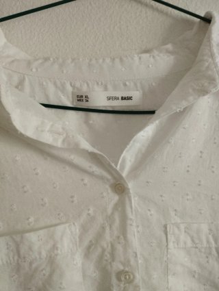 Blusa Sfera Blanca Talla L