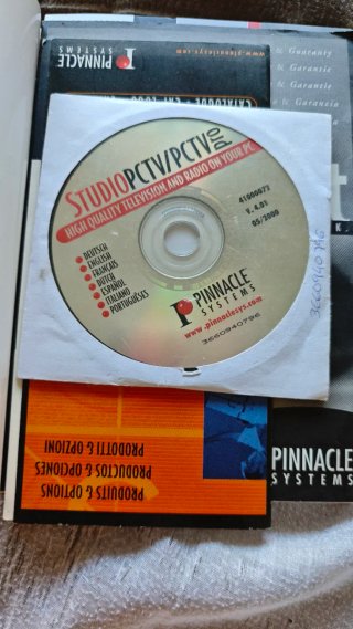 Kit Retro Tarjeta TV Pinnacle StudioPCTVPro COMPLE