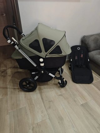 Bugaboo Cameleon 3 Negro/Verde Caqui
