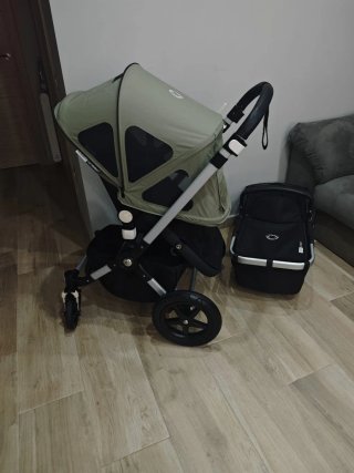 Bugaboo Cameleon 3 Negro/Verde Caqui
