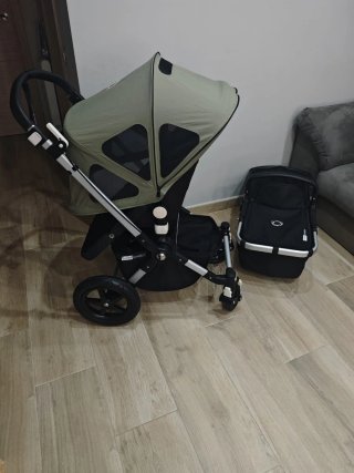 Bugaboo Cameleon 3 Negro/Verde Caqui