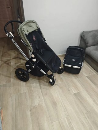 Bugaboo Cameleon 3 Negro/Verde Caqui