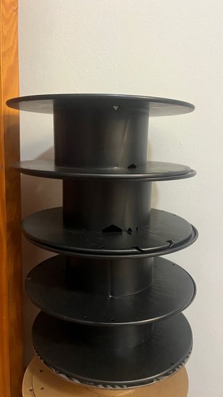 Bobinas de plástico para 3D