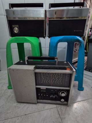 3 Radios Zenith Trans-Oceanic