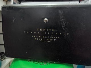3 Radios Zenith Trans-Oceanic