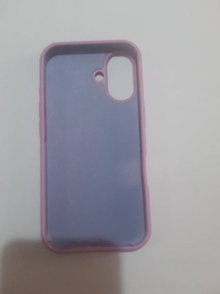 Funda de silicona rosa para iPhone