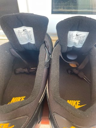 Nike Air Max Negro/Amarillo Talla 42
