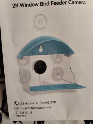 Camara y Comedero para Pajaros