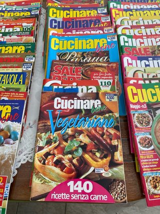 Riviste illustrate cucina italiana e non