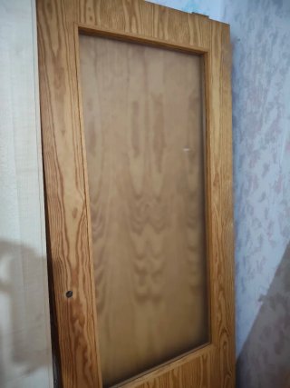 Puertas de madera con premarcos tres puertas