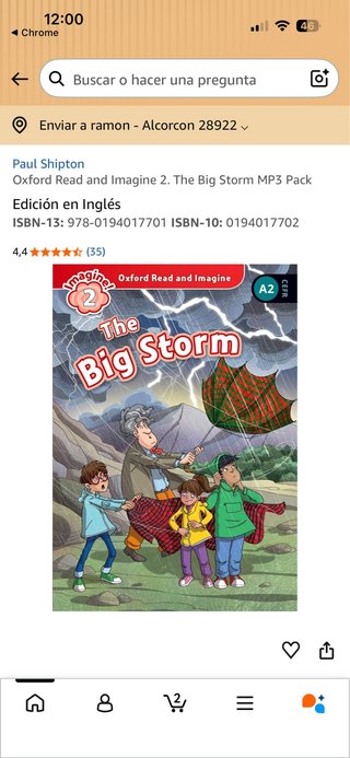Oxford Read and Imagine: Level 2: The Big Storm
