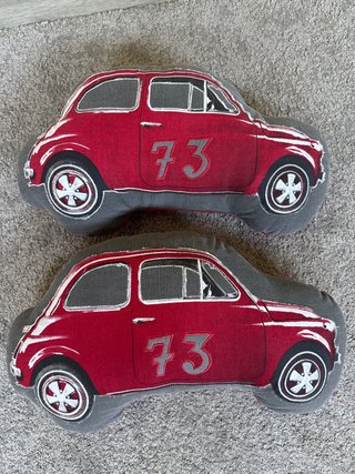 Cojines decorativos coche 73 (2 unidades)