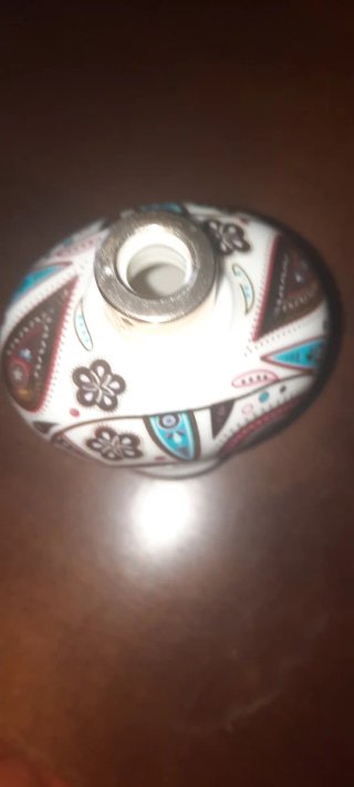 Profumatore in ceramica decorato