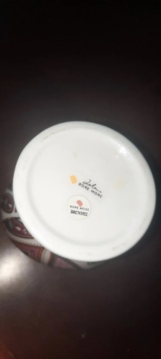 Profumatore in ceramica decorato