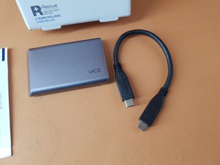 Disco Duro Externo LaCie 2TB USB-C