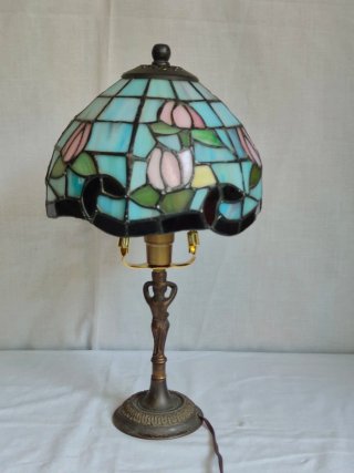 Lampada Tiffany Vetro e Metallo