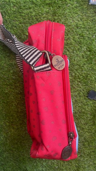 Bolso bandolera Gorjuss Santoro rojo