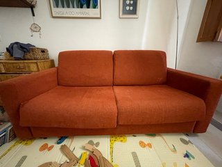 Sofá 2 plazas La Oca Naranja