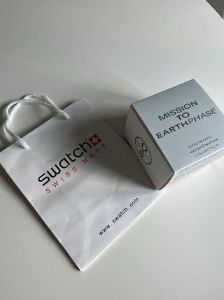 Omega x Swatch Bioceramic Mission to Earth Gris