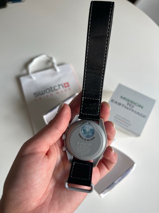 Omega x Swatch Bioceramic Mission to Earth Gris