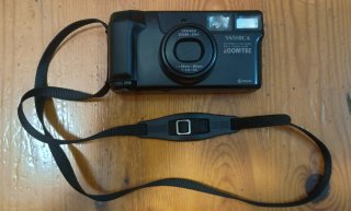 Yashica Zoomtec fotocamera.