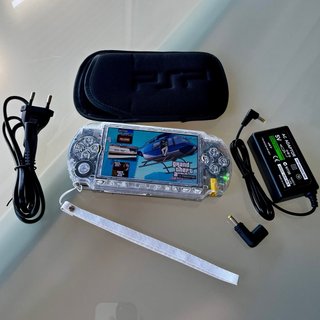 PSP 1001 transparente - Pack completo 64GB