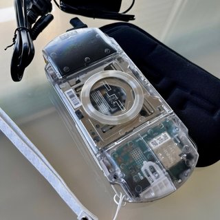 PSP 1001 transparente - Pack completo 64GB