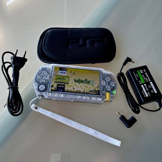 PSP 1001 transparente - Pack completo 64GB