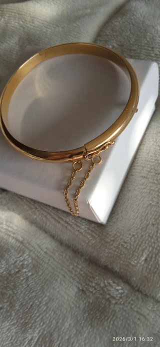 Pulsera Brazalete Oro 18k Nueva