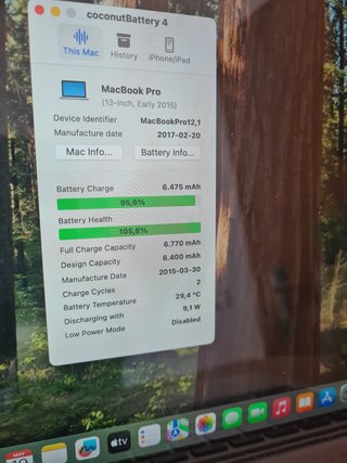 Apple MacBook Pro 13 2015 i5 256GB BATERÍA NUEVA