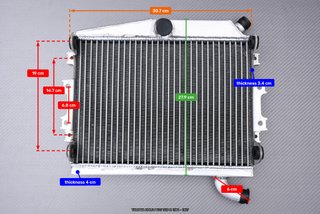Radiador YAMAHA RDLC 500 / RZV 500 R 1984 - 1987
