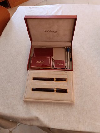Conjunto S.T. Dupont: Bolígrafo y Pluma