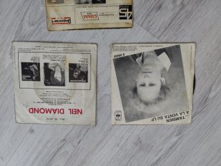 Lote 3 Vinilos 45 RPM Pop Rock Latino