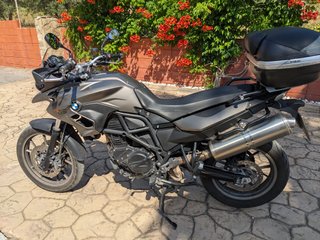 BMW F 700 GS Negra/Gris