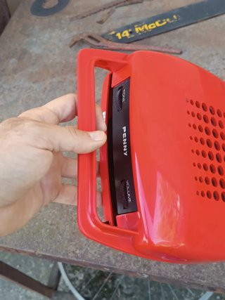 Penny mangiadischi rosso - per ricambi