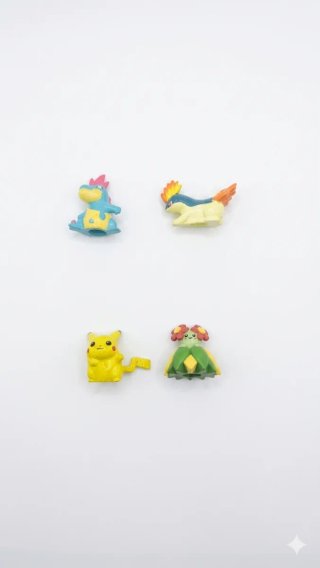 Figuras Pokemon Bandai full color